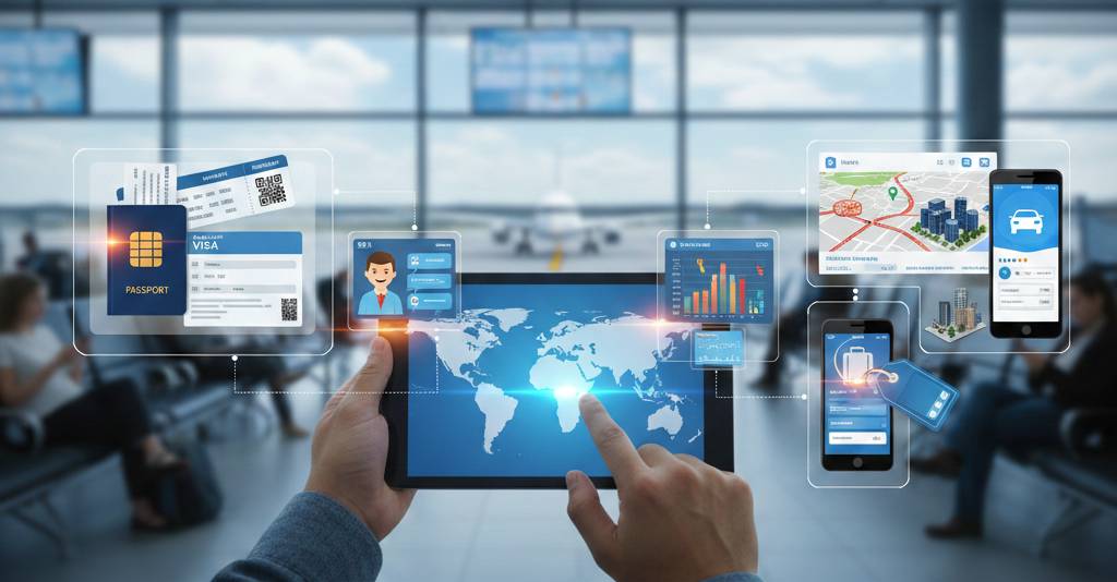 Comment le digital simplifie les démarches de voyage à l’international