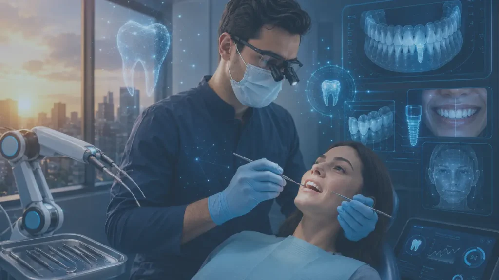 L&rsquo;Aube du Dentiste Augmenté : Comment l&rsquo;Intelligence Artificielle Redéfinit l&rsquo;Art et la Science du Sourire